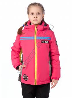 Горнолыжная куртка детская Малиновый 
