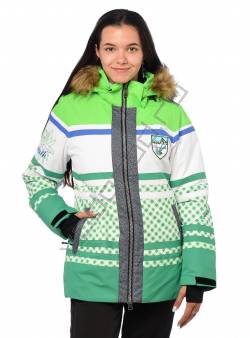 Горнолыжная куртка женская Зеленый 152
