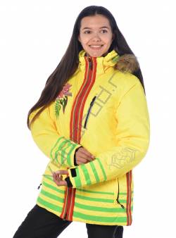 Горнолыжная куртка женская Желтый 159