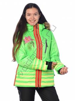 Горнолыжная куртка женская Зеленый 160