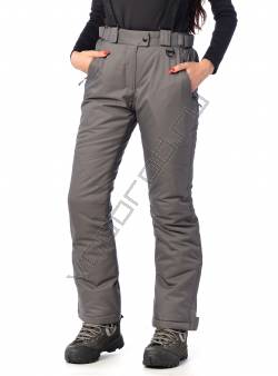 Горнолыжные брюки женские Серый