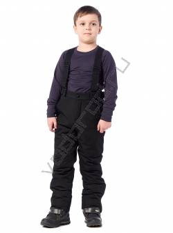 Горнолыжные брюки детские Черный