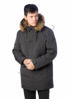 Зимняя куртка мужская Темн. серый 112