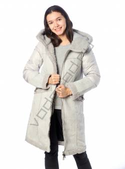 Зимняя куртка женская Светл. серый 620
