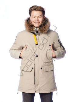 Зимняя куртка мужская Светл. серый 10