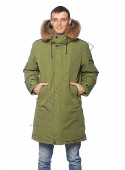 Зимняя куртка мужская Зеленый 721