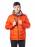 Зимняя куртка мужская цвет оранжевый 483